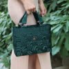 Jenn Wear Reign Hand Bag - Emerald Green