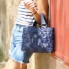 Jenn Wear Reign Hand Bag - Midnight Blue