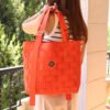 Jenn Wear Ember Tote Bag - Mars Orange