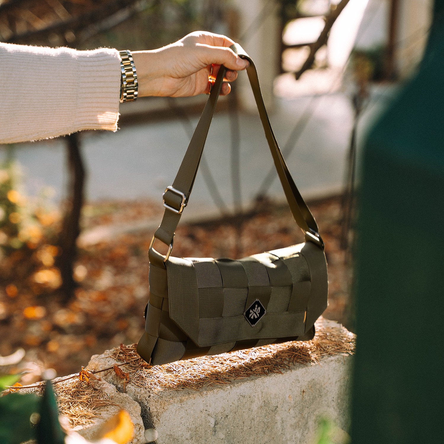 Jenn Wear Muse Dual Bag - Army Green