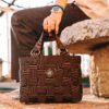 Jenn Wear Reign Hand Bag - Chocolate Brown