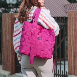 Jenn Wear Ember Tote Bag - Deep Magenta