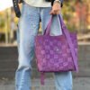 Jenn Wear Ember Tote Bag - Heather Purple